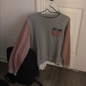 Crew neck pull over